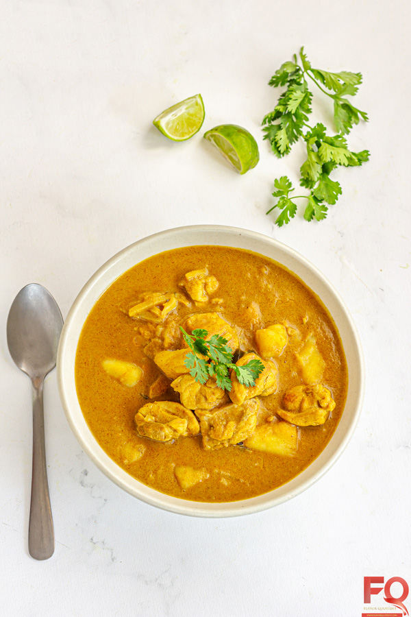 8-Thai Yellow Chicken Curry