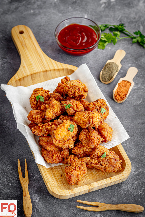 Popcorn Chicken Restaurant Style - Flavor Quotient