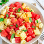 1-Watermelon Pineapple Fruit Salad