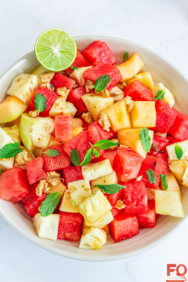 5-Watermelon Pineapple Fruit Salad