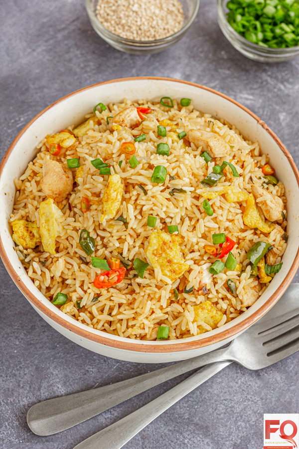 Best Ever Chinese Chicken Fried Rice - Flavor Quotient